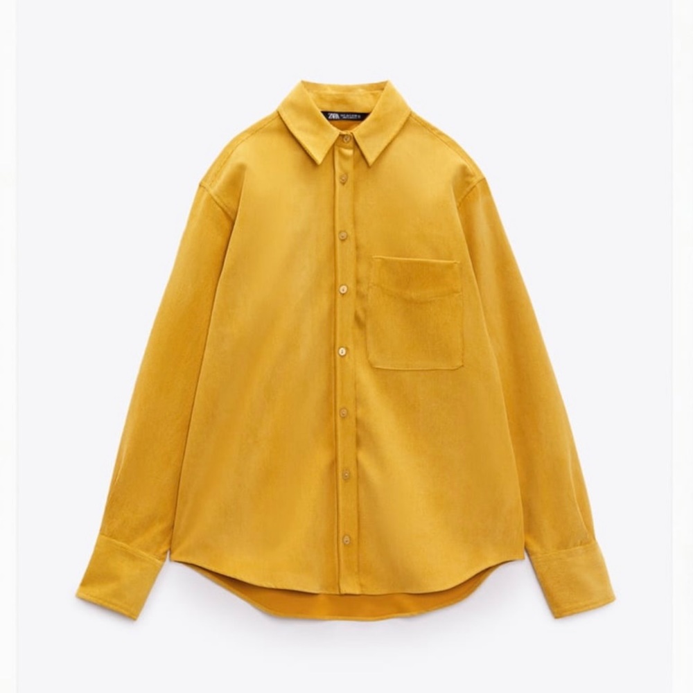 Soft corduroy feel blouse dress up or down :)